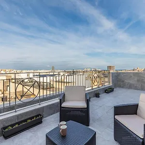  Apartment Terrace View-Stylish Two Bedrooms Fully Ac-Wifi Penthouse